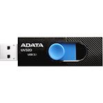64GB USB 3.2 Flash Disk Drive, ADATA UV320, Black/Blue