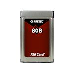 8GB Pretec Lynx ATA Flash Card, Metal housing. -40°C~85°C