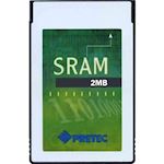 2MB PRETEC SRAM Card, 16-bit, Type I, 0°C ~ 70°C