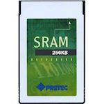 256KB PRETEC SRAM Card, 16-bit, Type I, 0°C ~ 70°C