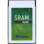 512KB PRETEC SRAM Card, 8-bit, Type II, -20°C ~ 85°C